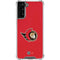 NHL Ottawa Senators Solid Background Galaxy S21 FE Clear Case